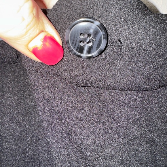 NWT  BLACK Hi-Rise Flare Pants  Career/Professional/Office 18/20 PETITE   #O - Picture 4 of 10